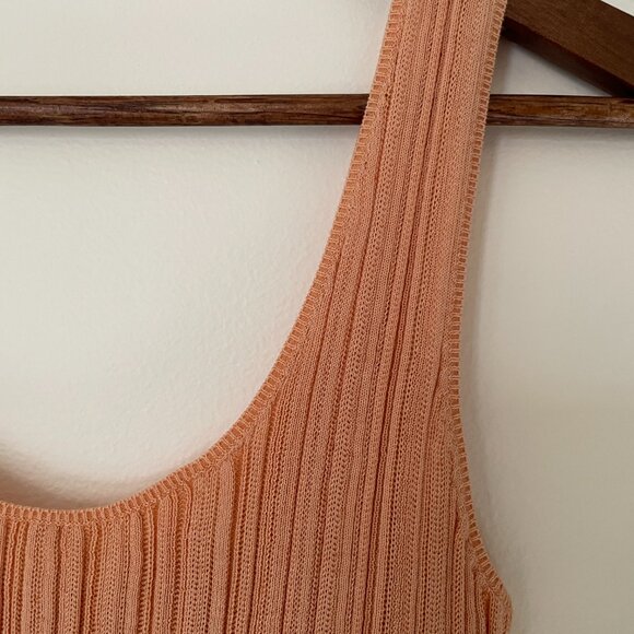 Vince Peach Scoop Neck Tank Top, Size S, NWOT - Picture 2 of 5